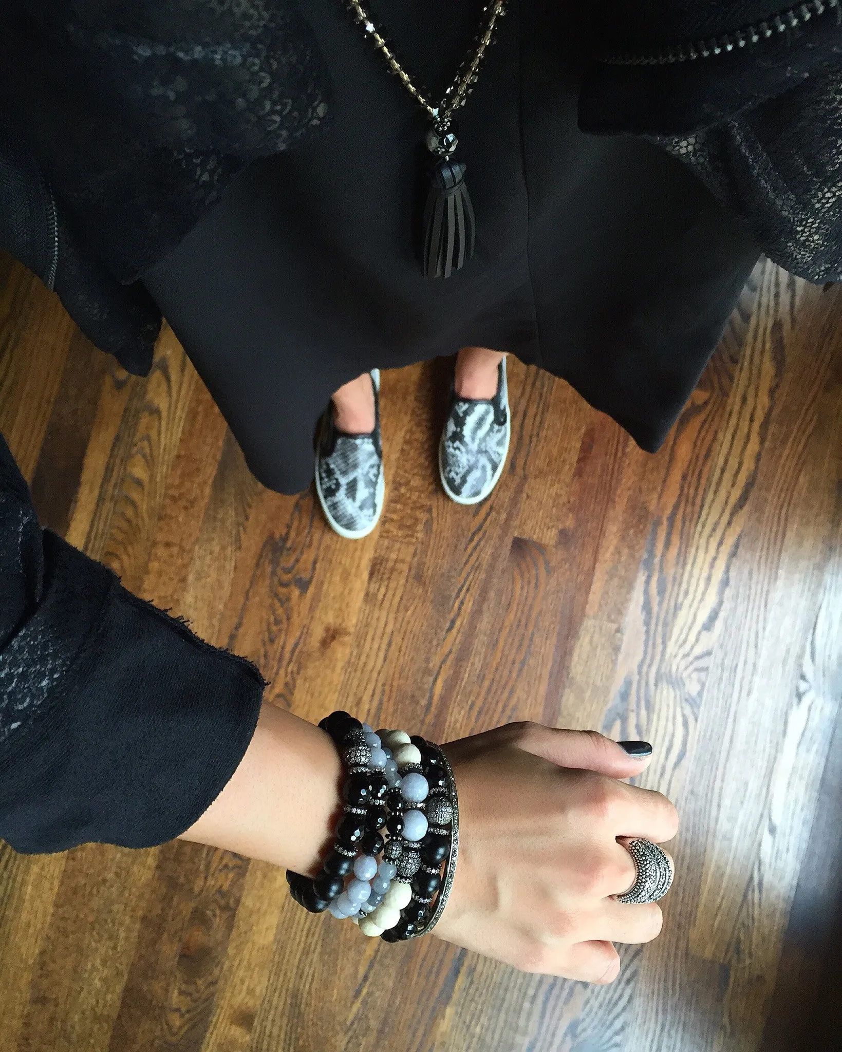 LYLA GUNMETAL riverstone/gray jade