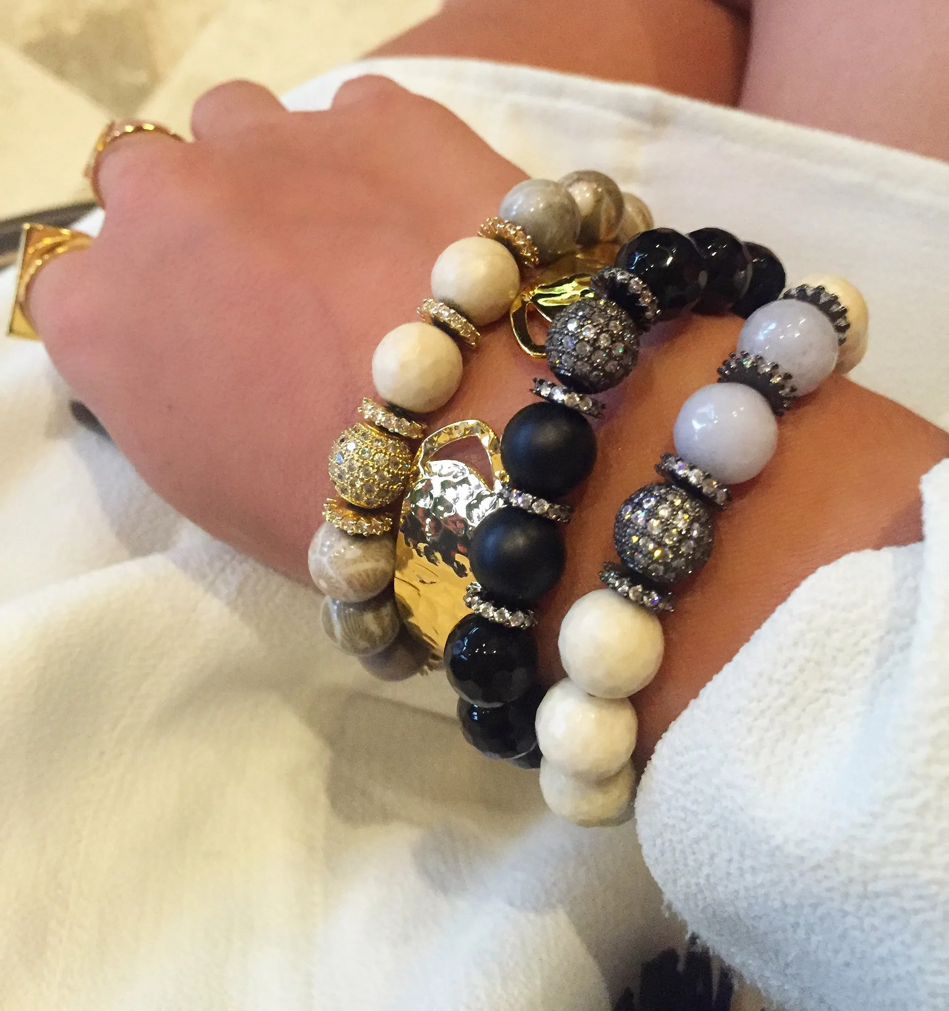 LYLA GUNMETAL riverstone/gray jade