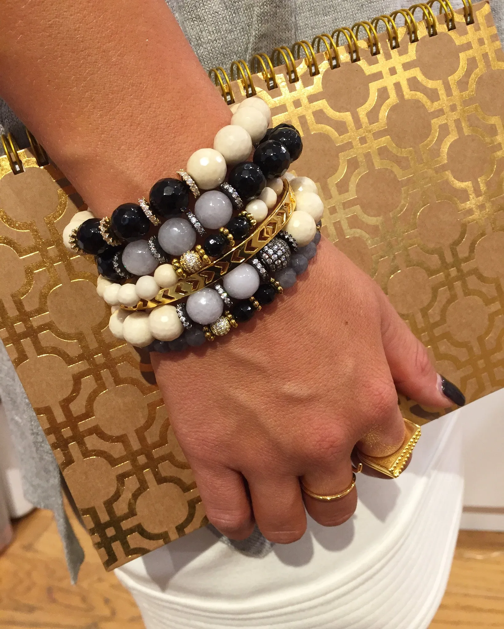LYLA GUNMETAL riverstone/gray jade