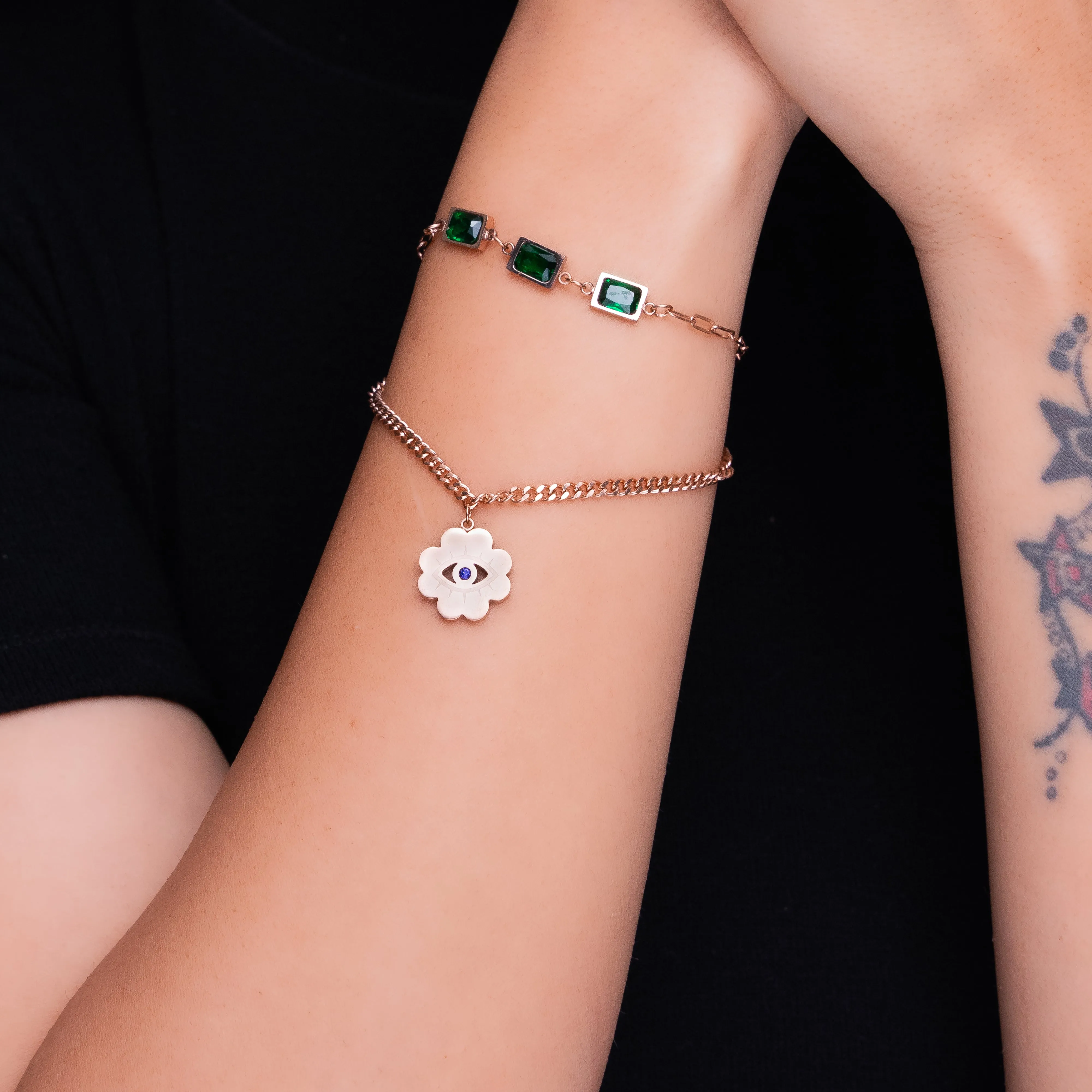 Maci Emerald Bracelet