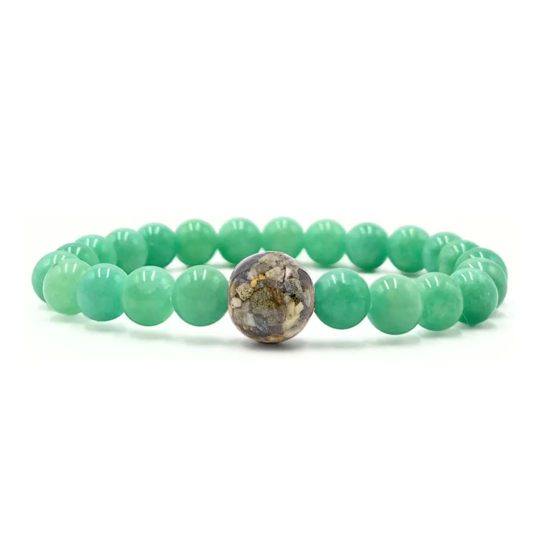 Maine Stones   Turquoise Jade