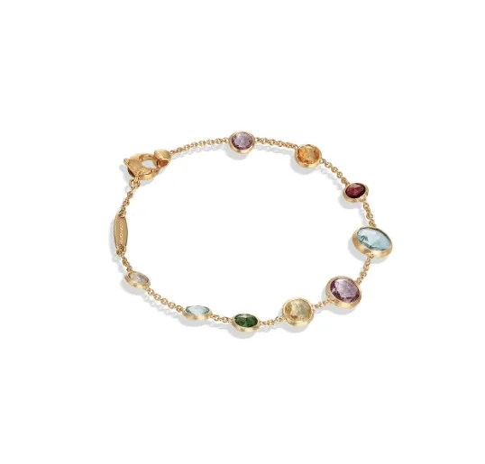 Marco Bicego 18K Yellow Gold Jaipur Mix Gem Bracelet