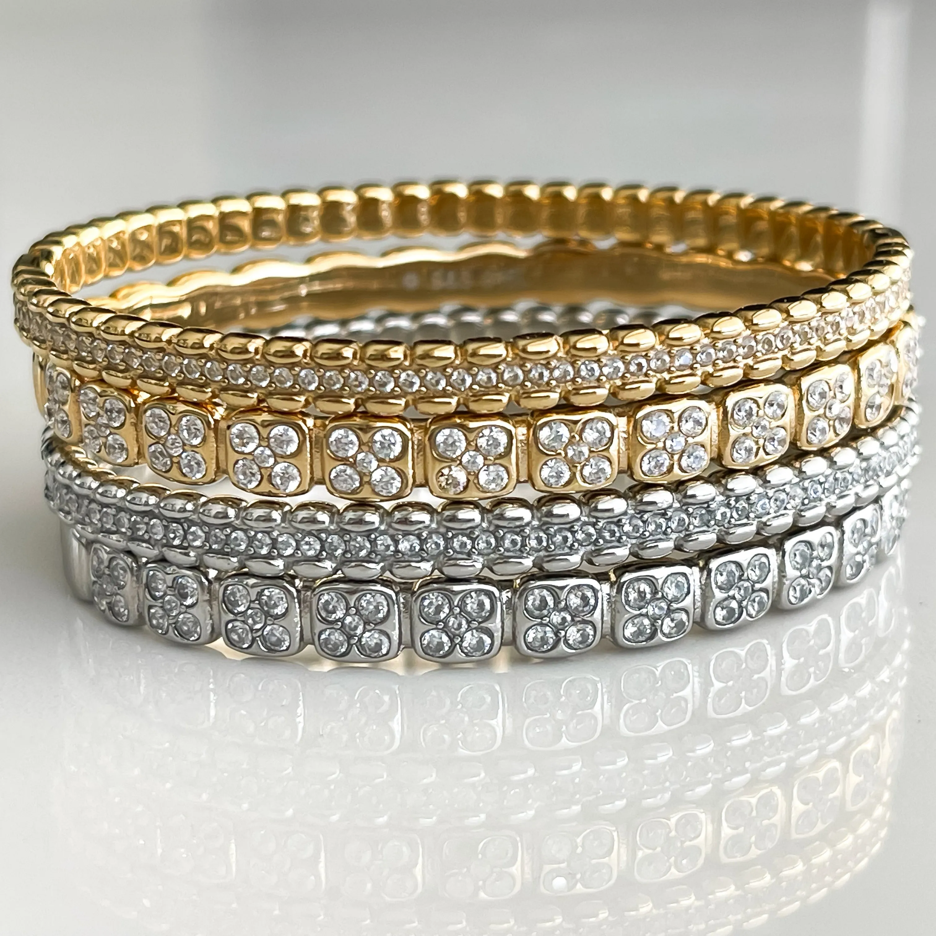 Mari Cuff Luxe | Silver