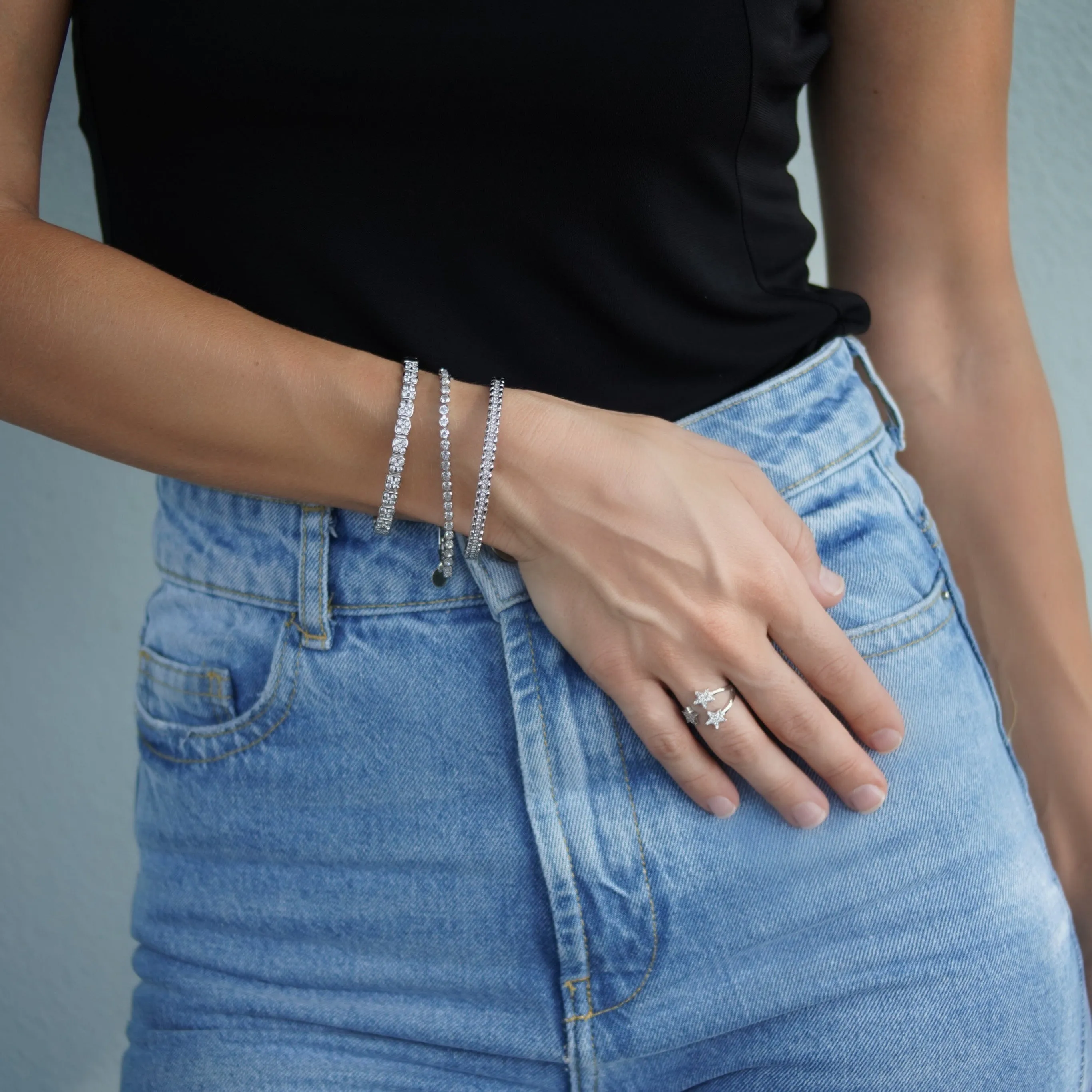 Mari Cuff Luxe | Silver