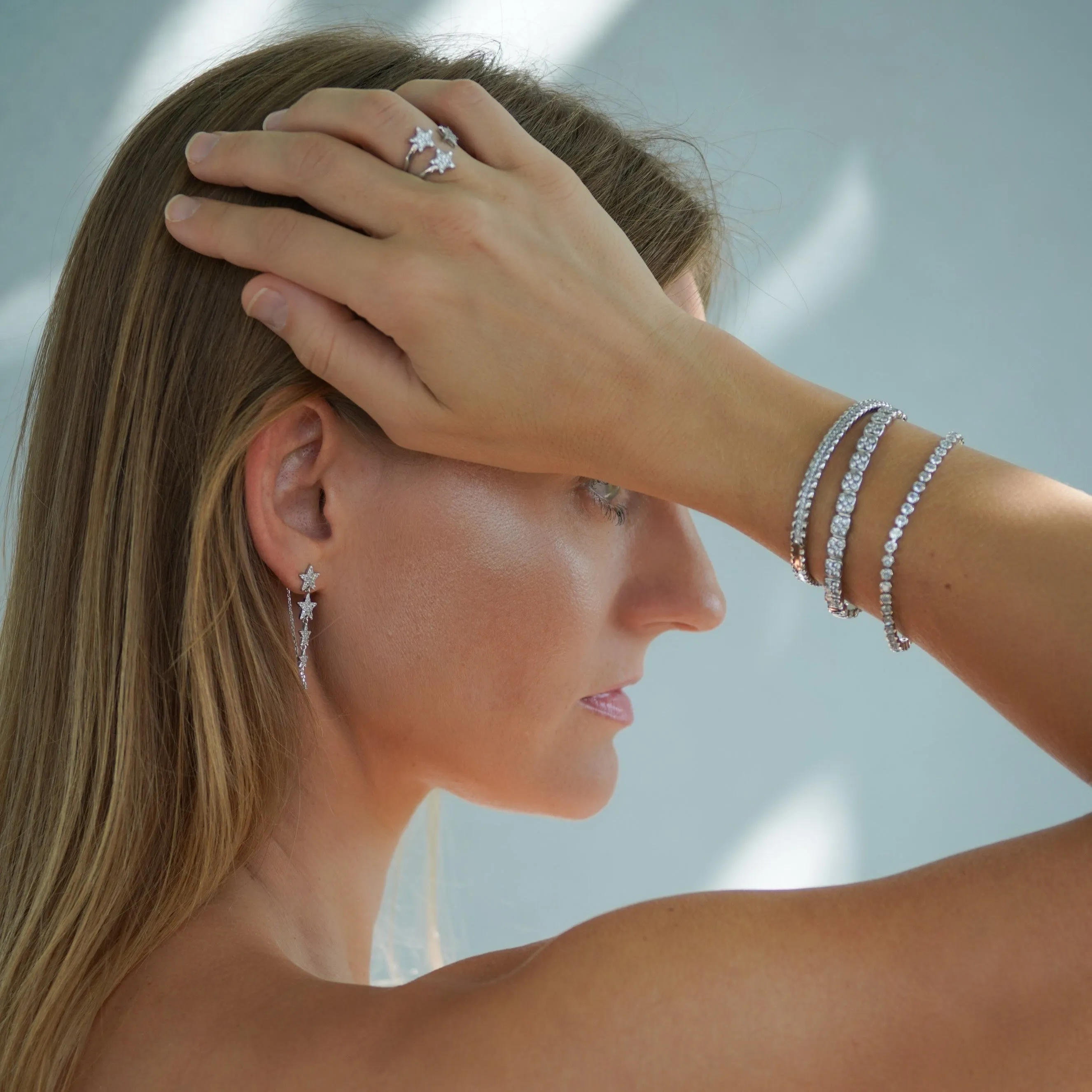 Mari Cuff Luxe | Silver