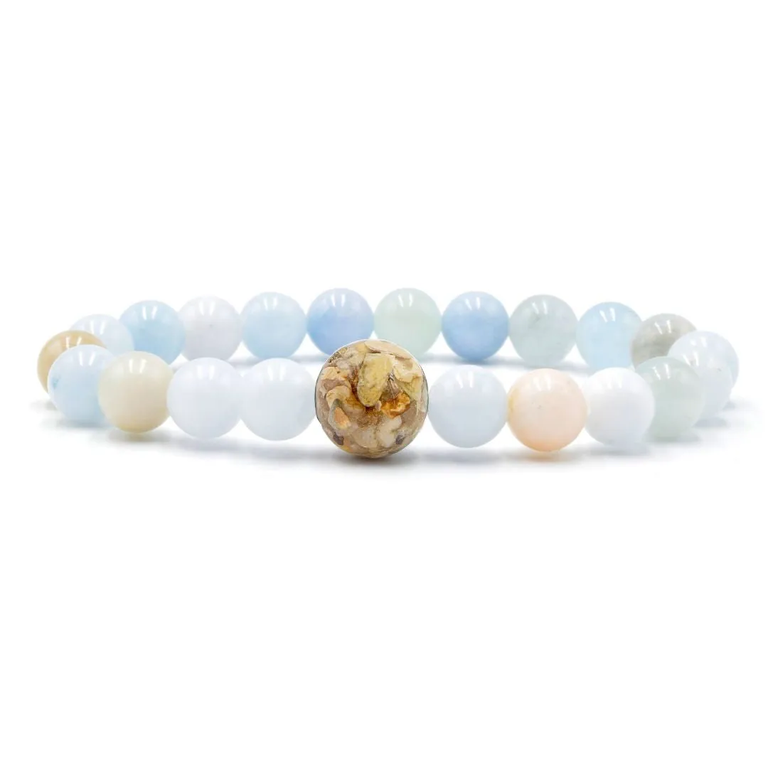 Maryland Stones & Shells   Aquamarine