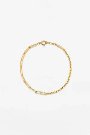 Maxi Bracelet Solitaire Nu - Or Jaune