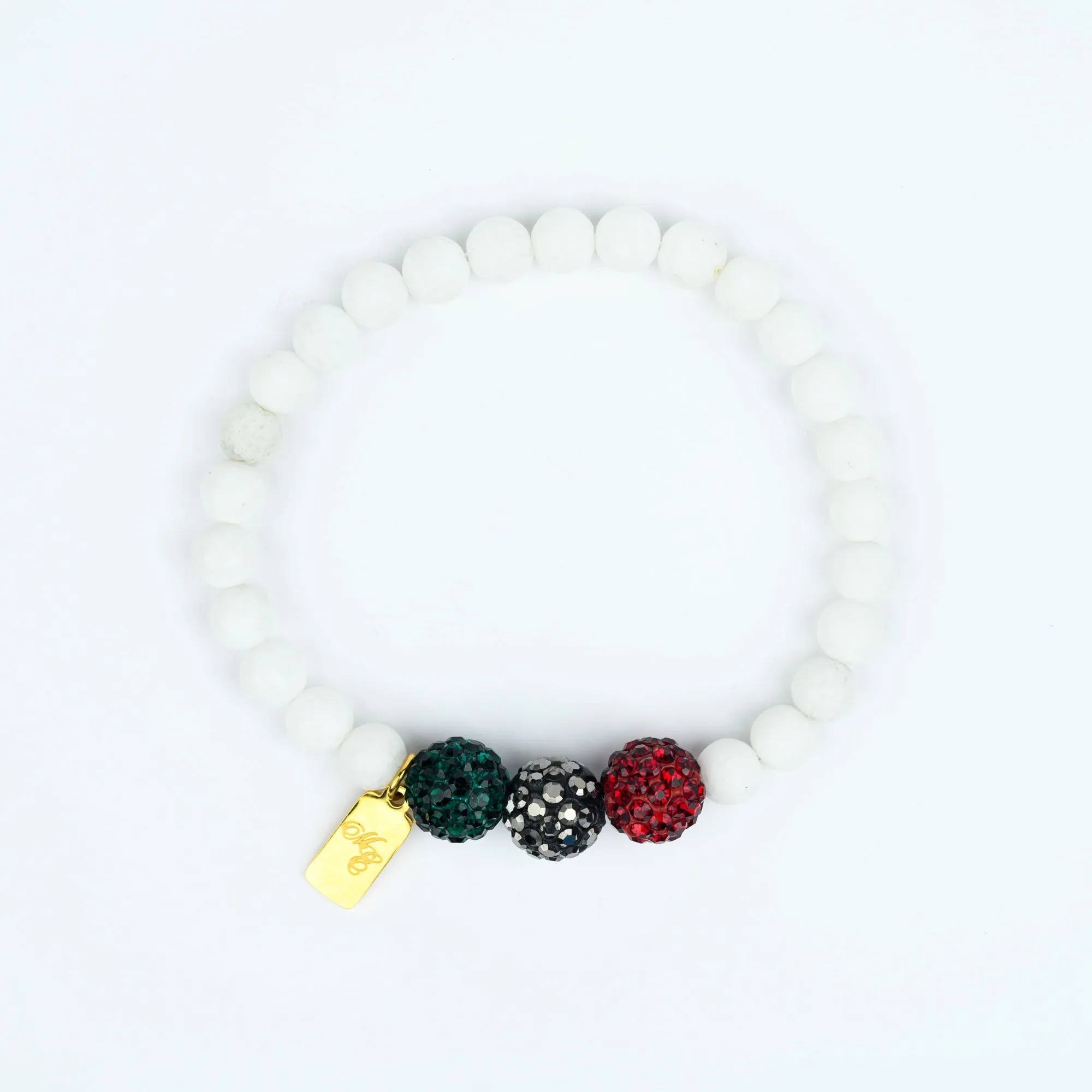 ME™ Glam 7-inch Bracelet - Afro White