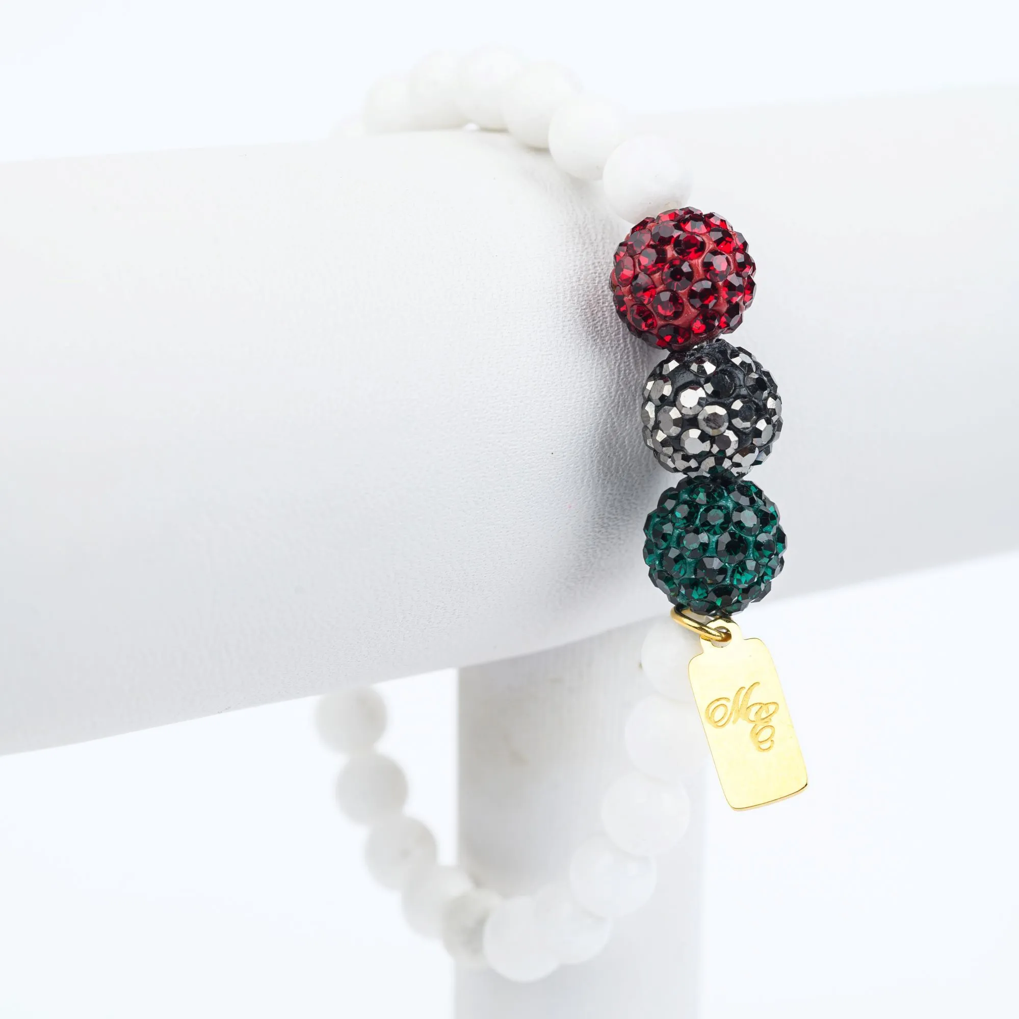 ME™ Glam 7-inch Bracelet - Afro White