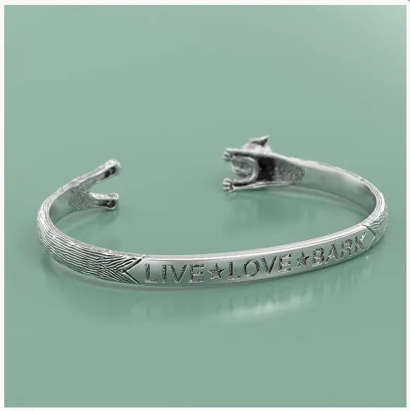 Miniature Schnauzer Jewelry Cuddle Cuff Bracelet