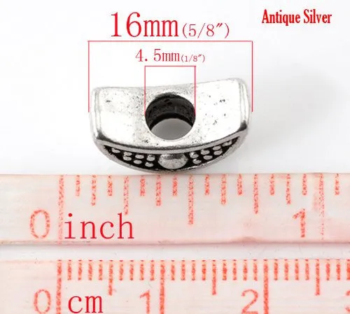 Moon Charm European Bead Compatible for Most European Snake Chain Bracelet