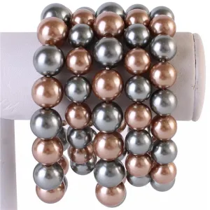 Mutilayered Pearl Bracelet