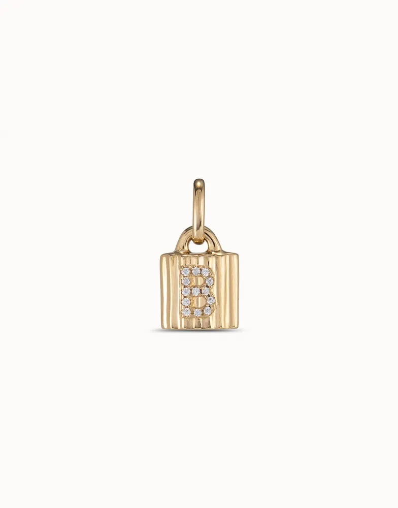 MYPADLOCK charms, gold