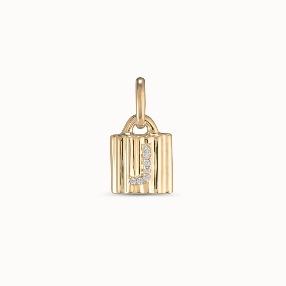 MYPADLOCK charms, gold