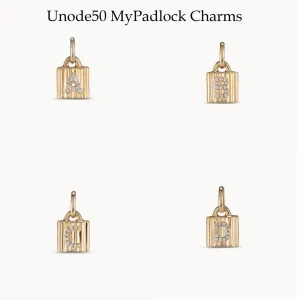 MYPADLOCK charms, gold