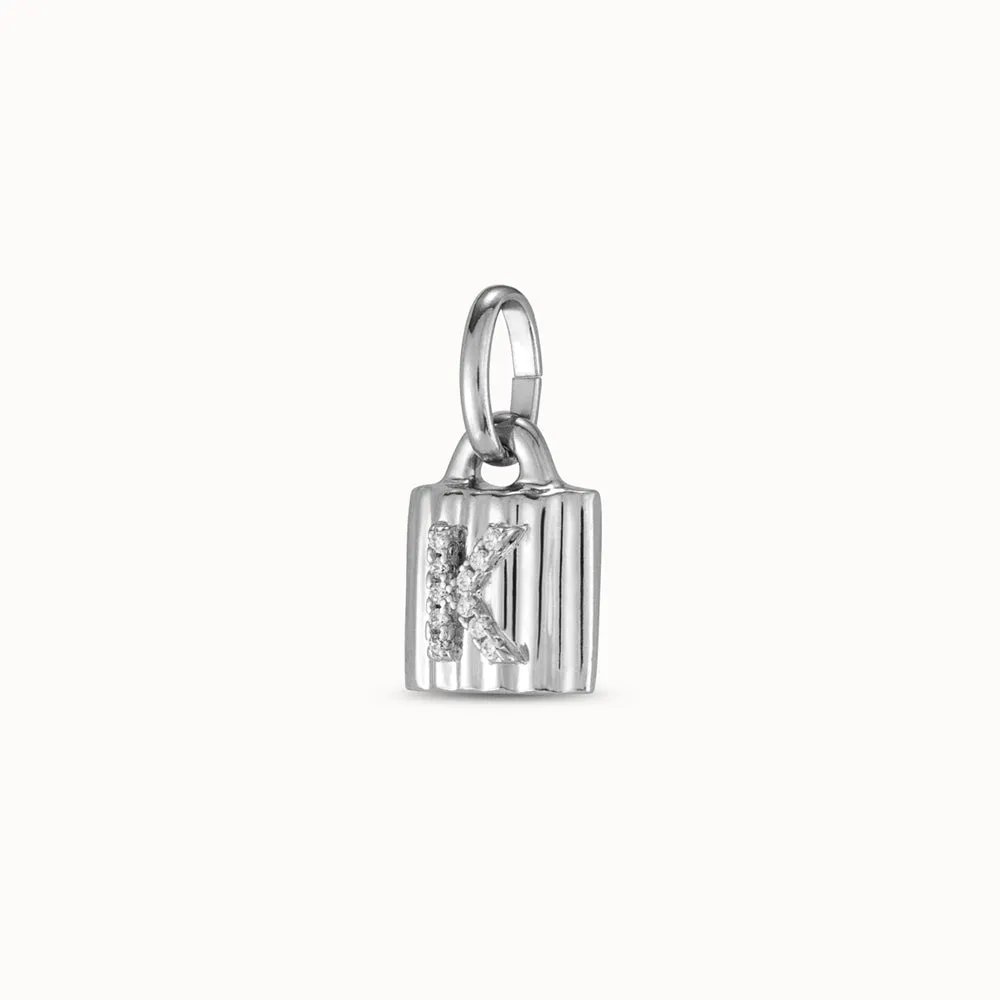 MYPADLOCK charms, silver