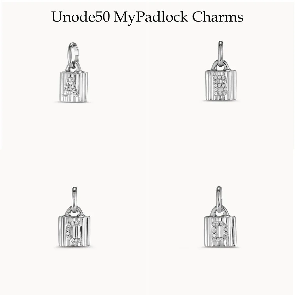 MYPADLOCK charms, silver