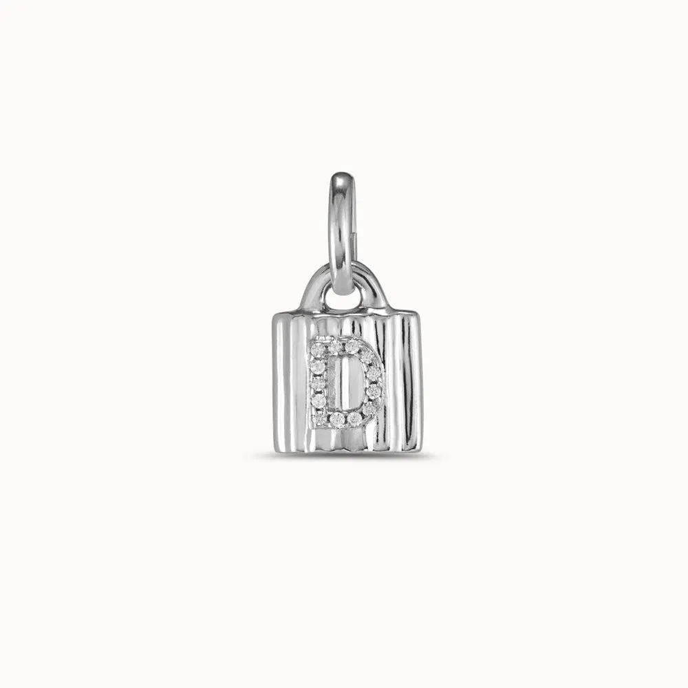 MYPADLOCK charms, silver
