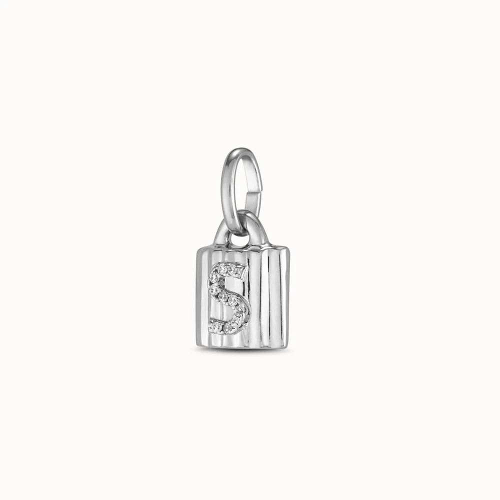MYPADLOCK charms, silver
