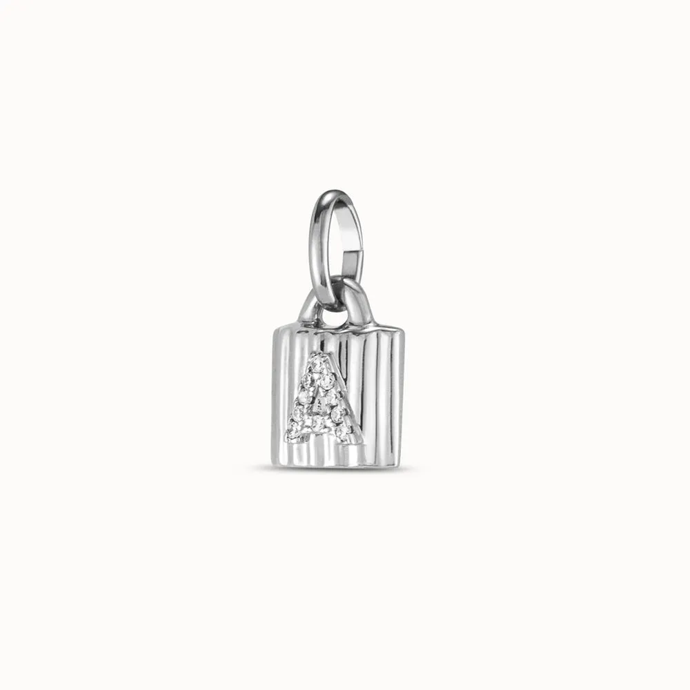 MYPADLOCK charms, silver
