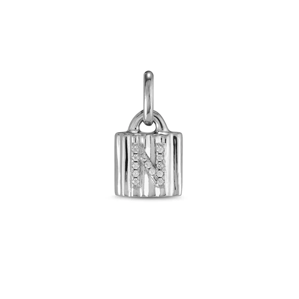 MYPADLOCK charms, silver