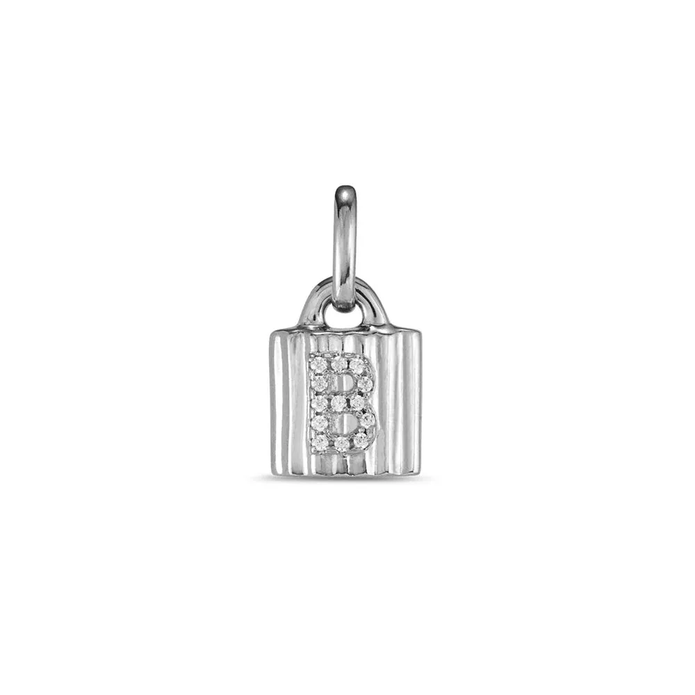 MYPADLOCK charms, silver