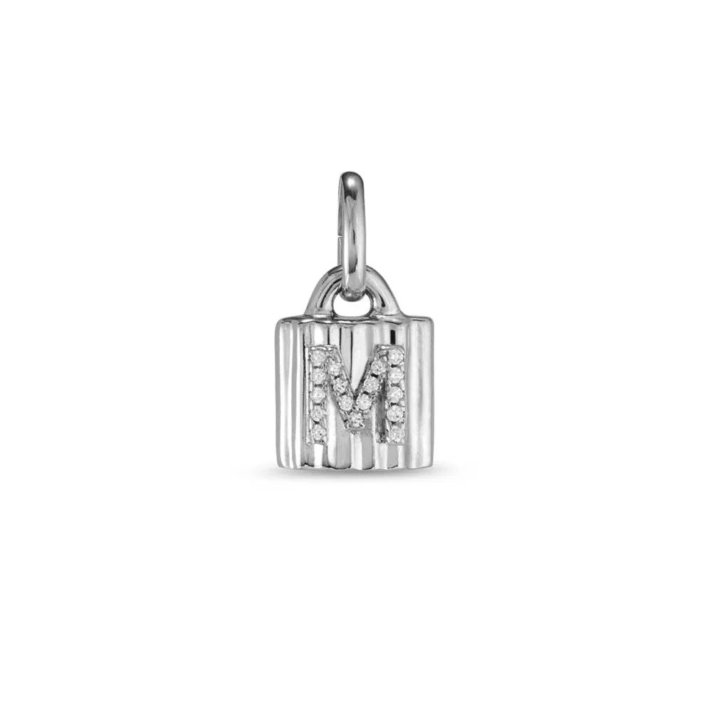 MYPADLOCK charms, silver