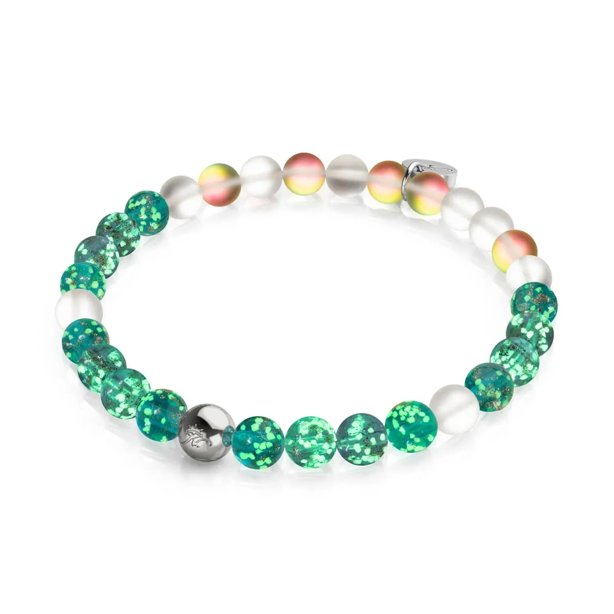Mysterious Garden | Mermaid x Firefly Glass Bracelet