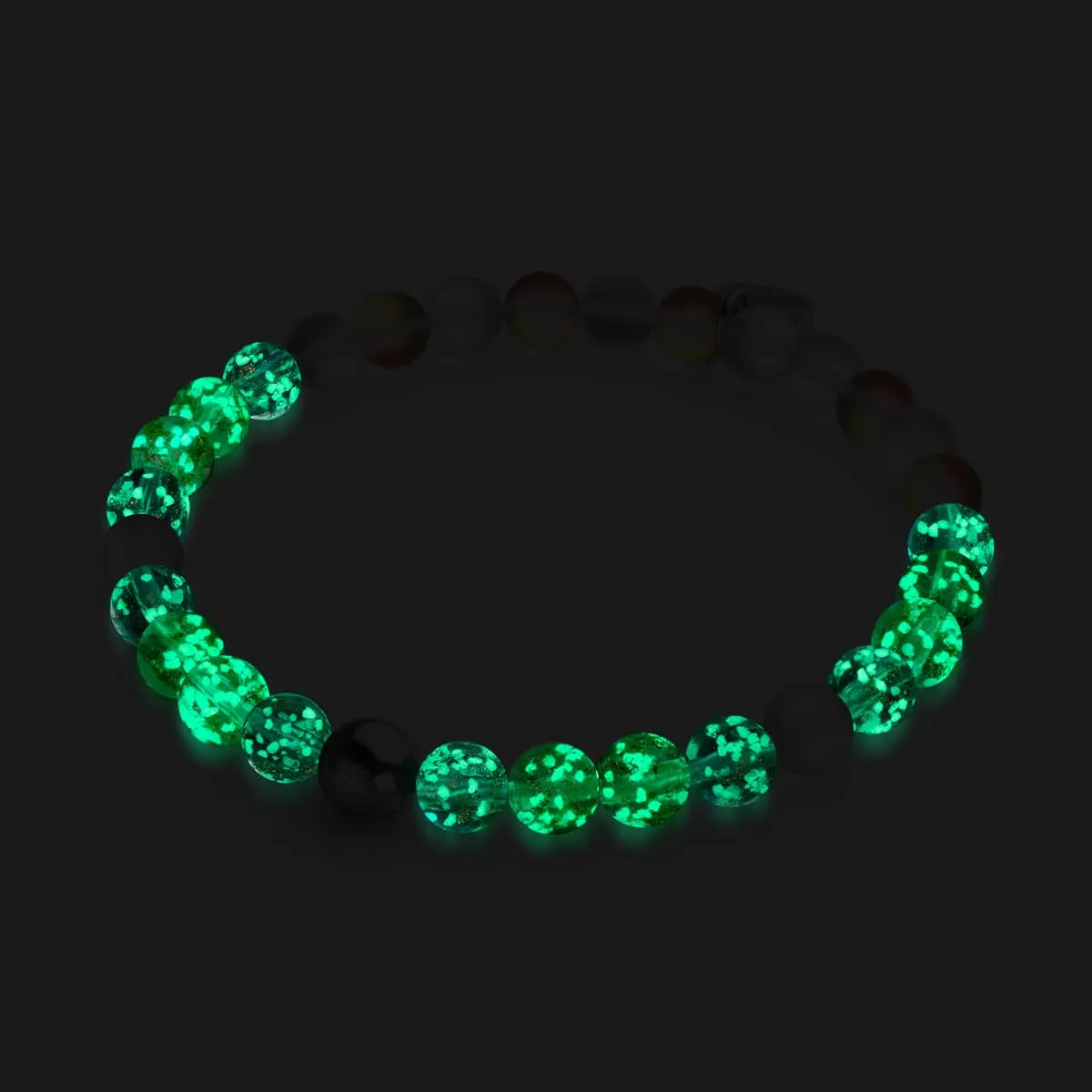 Mysterious Garden | Mermaid x Firefly Glass Bracelet