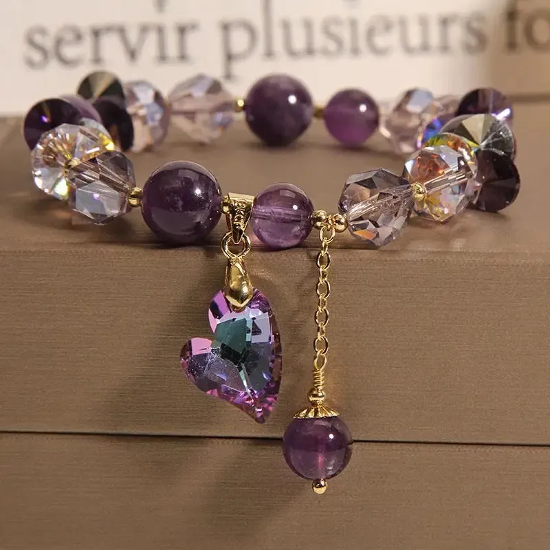 Natural Amethyst Bracelet