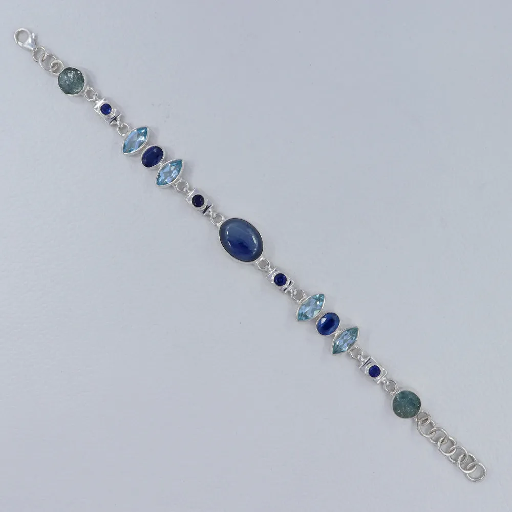 Natural Kyanite Gemstone Bracelet