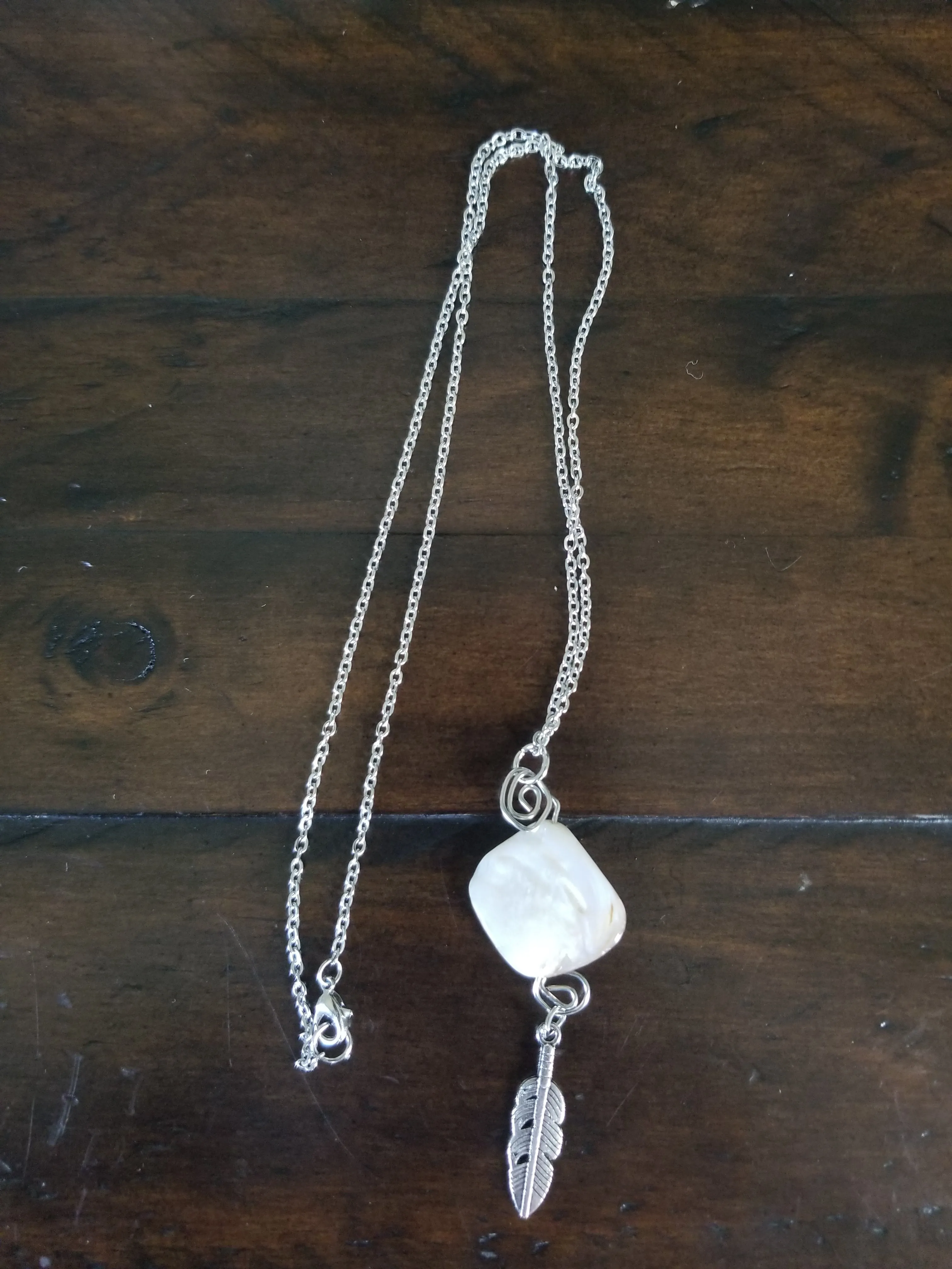 Natural Shell Bracelet  / Necklace Design Wilhelmina Creations