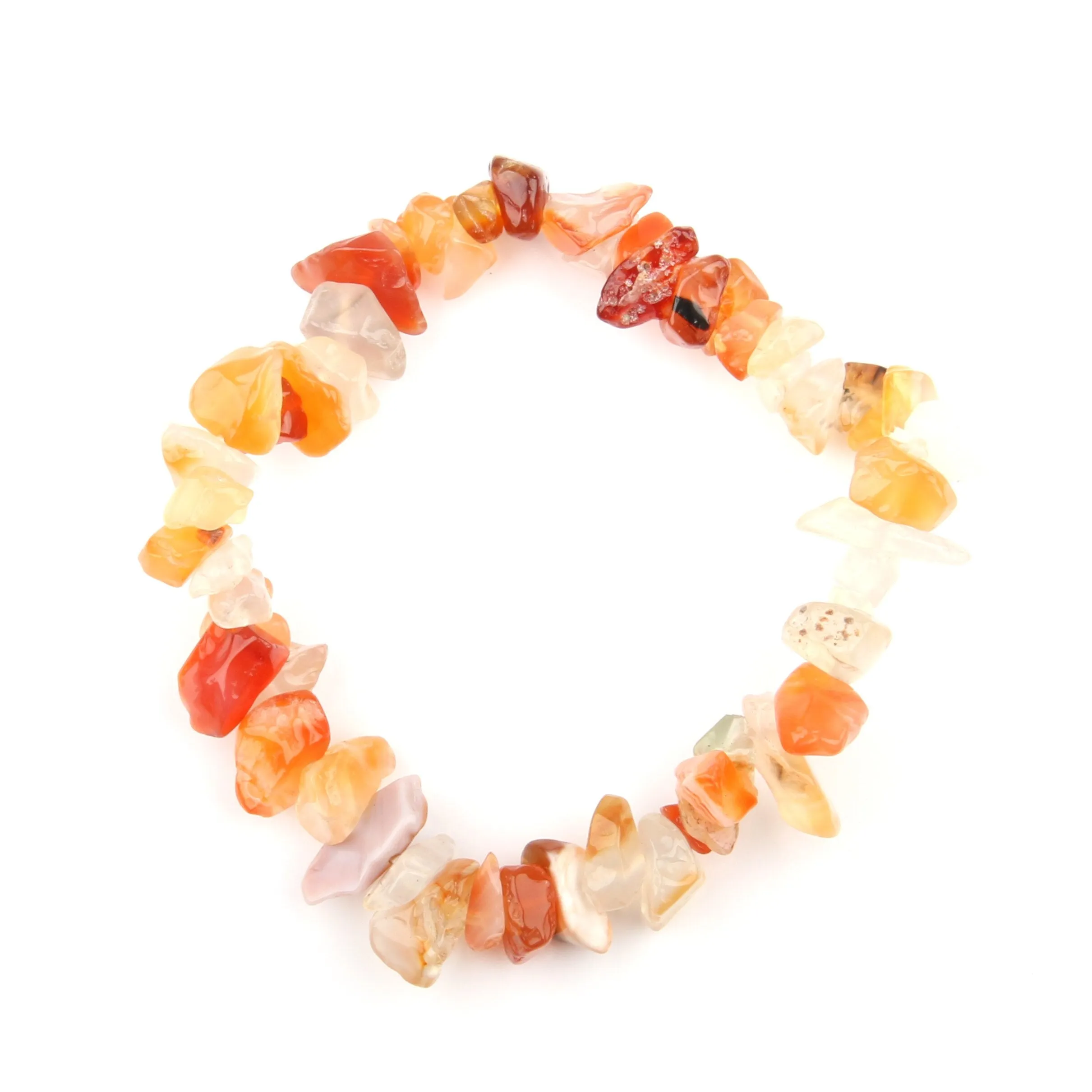Natural Stone Chips Agates Bracelet Amethysts Crystal