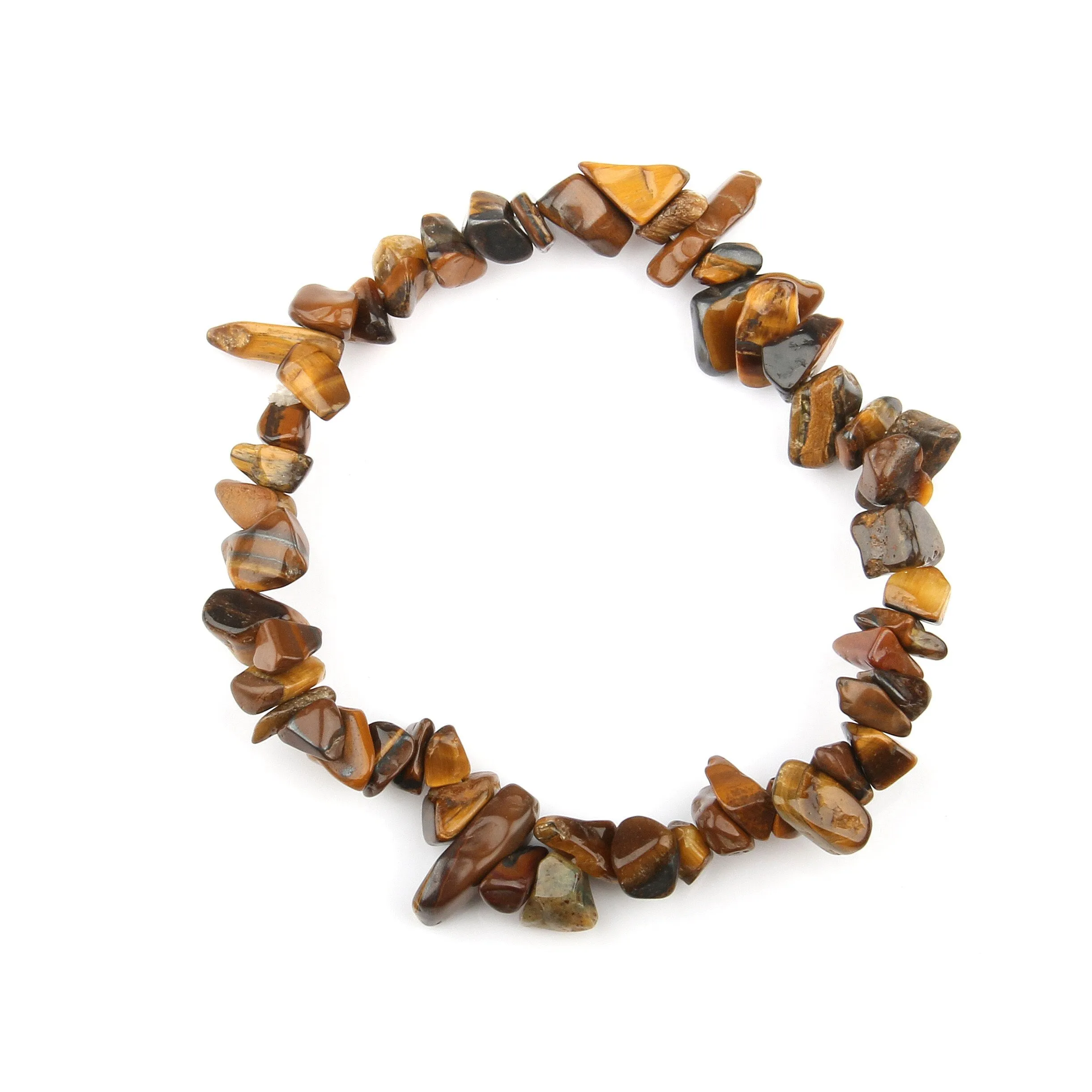 Natural Stone Chips Agates Bracelet Amethysts Crystal