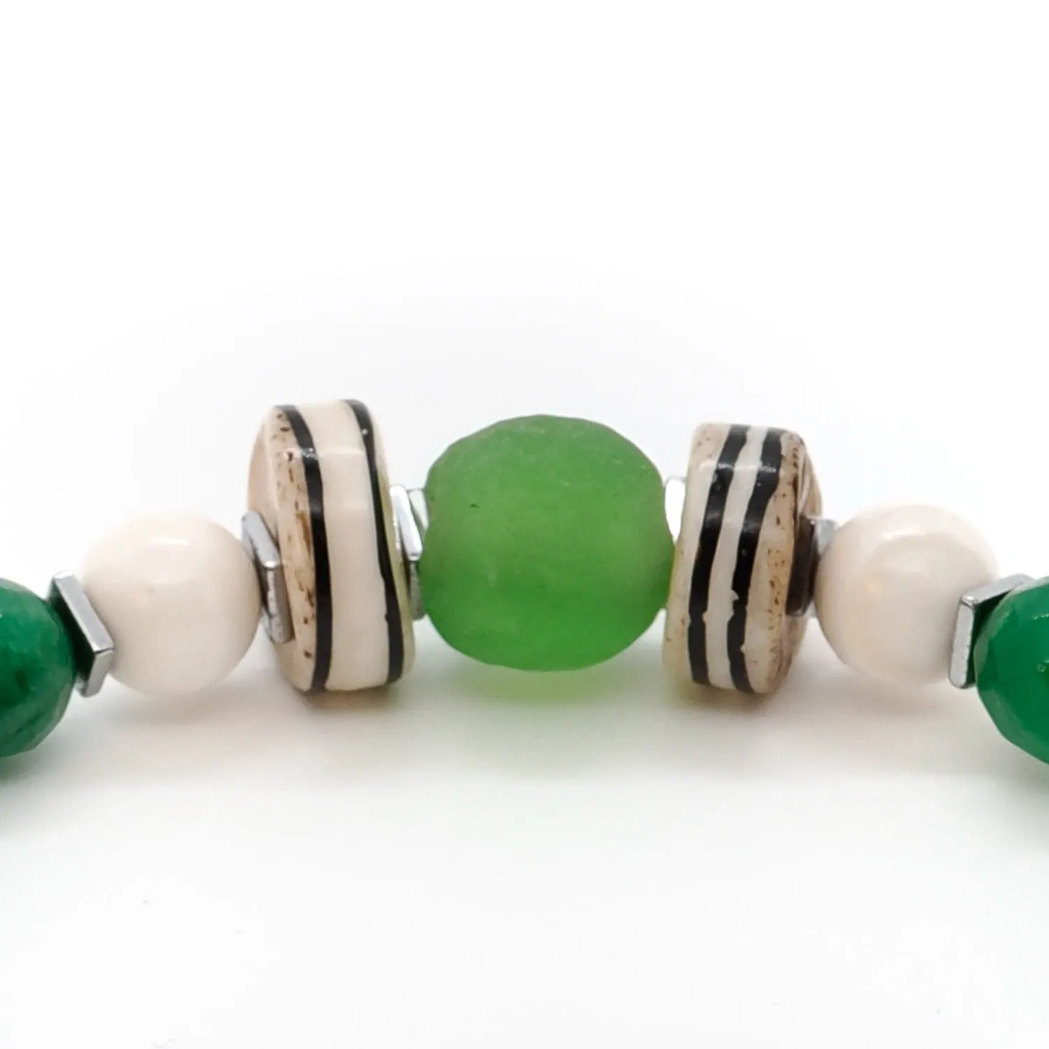 Nepal Beads Buddha Beaded Bracelet