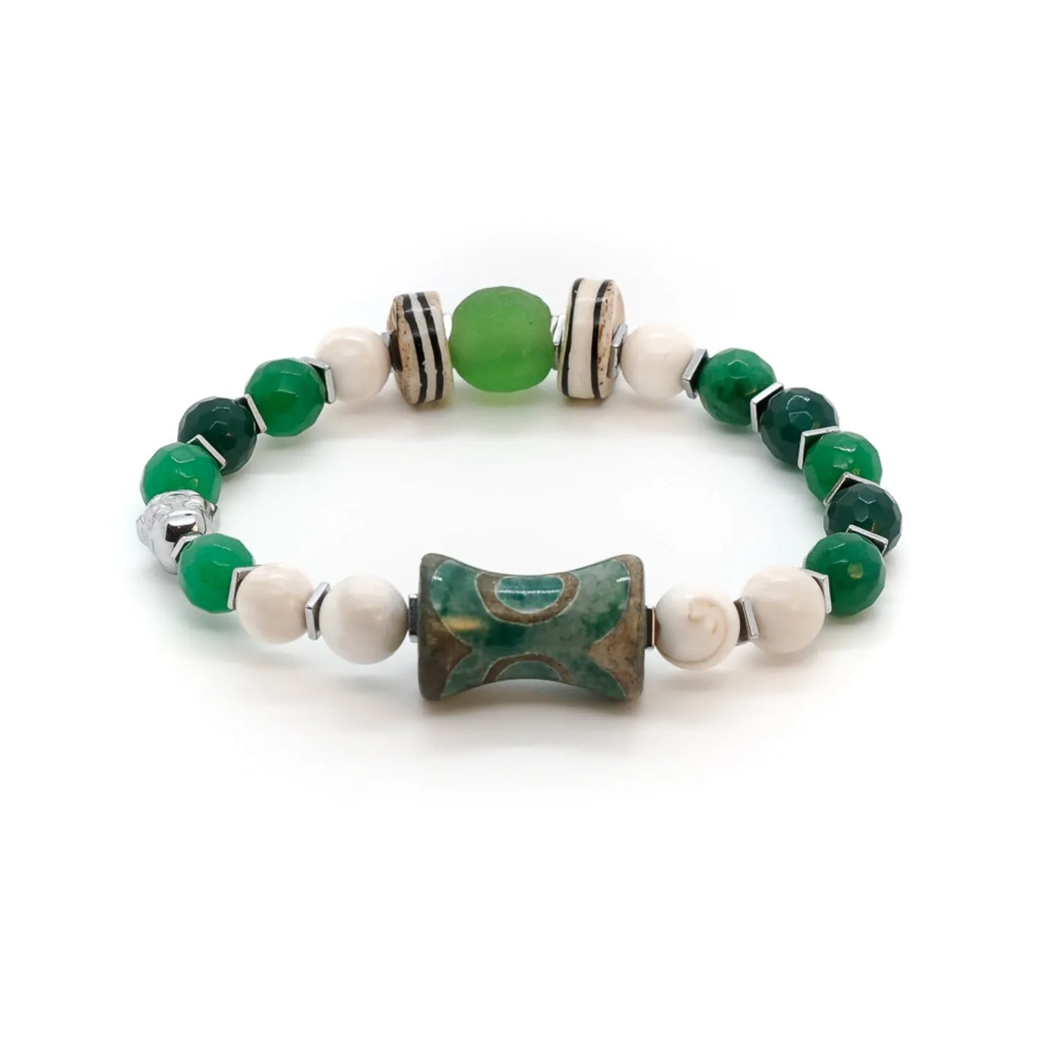 Nepal Beads Buddha Beaded Bracelet