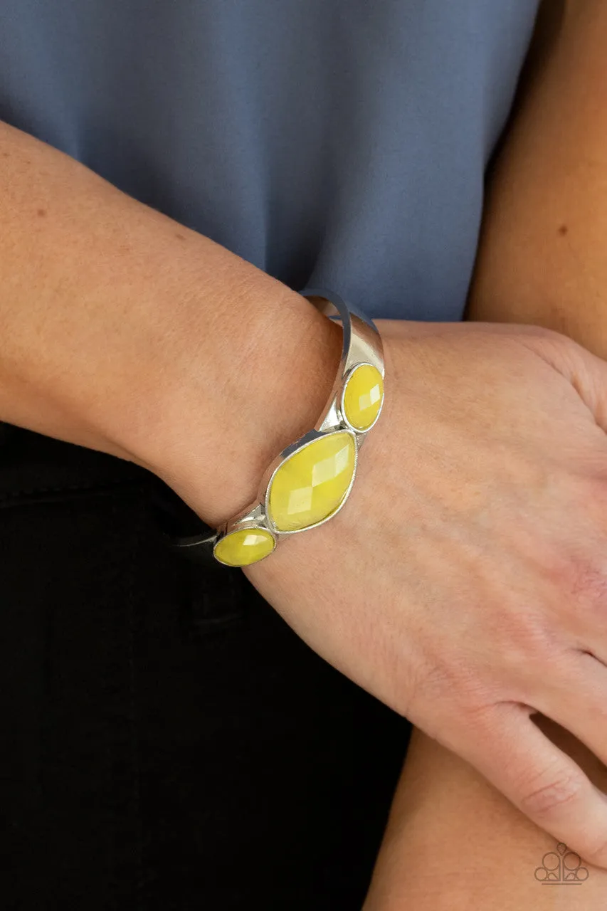 Next Stop, Olympus! Yellow Paparazzi Bracelet