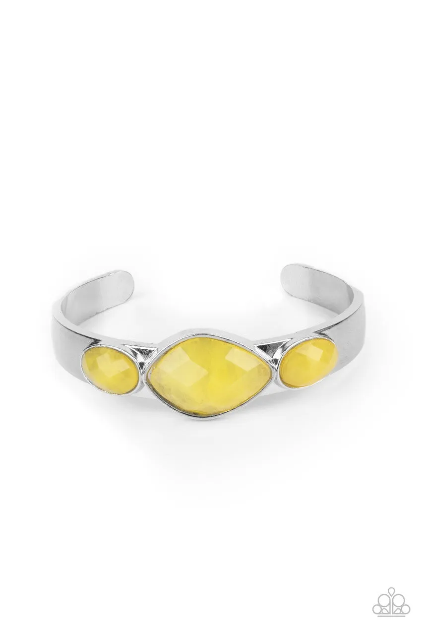 Next Stop, Olympus! Yellow Paparazzi Bracelet