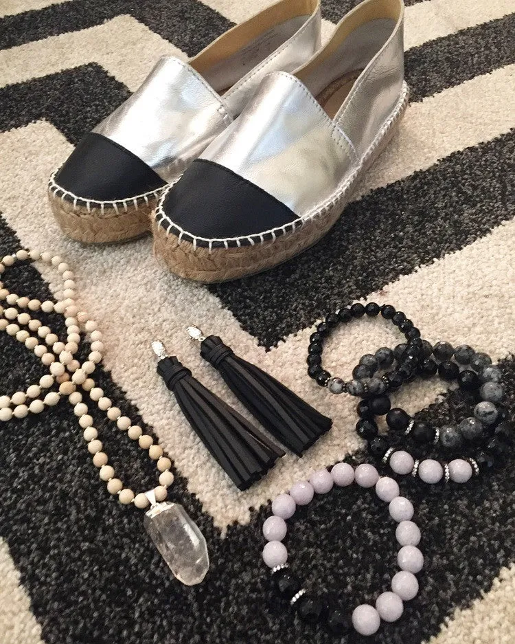 NORA GUNMETAL gray jade/onyx
