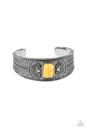 Ocean Mist Yellow Paparazzi Bracelet