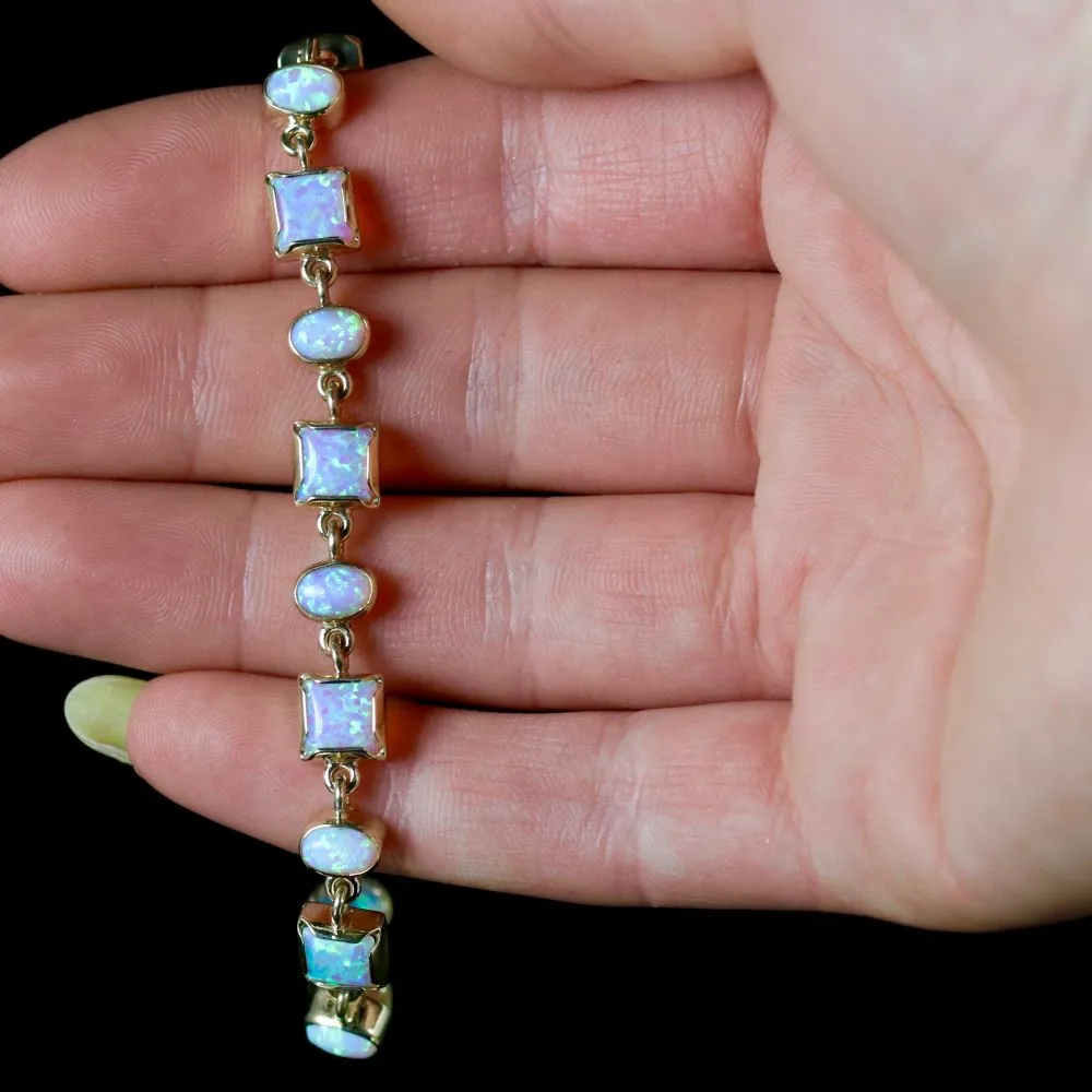 Opal Bracelet 9Ct Gold Bracelet