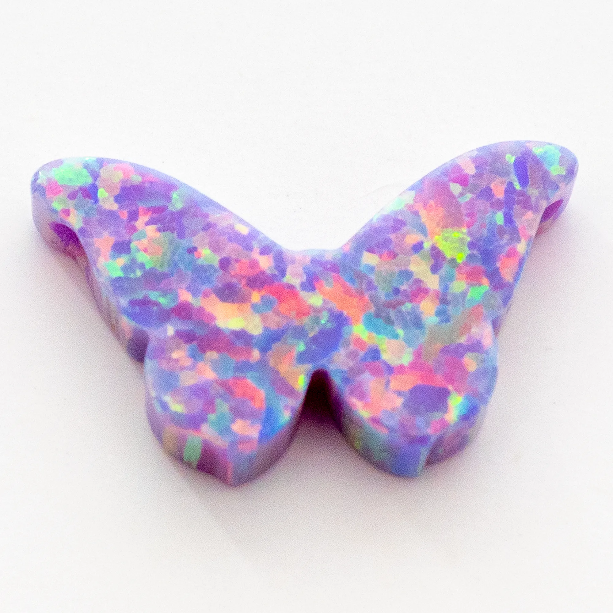 Opal Butterfly Charm