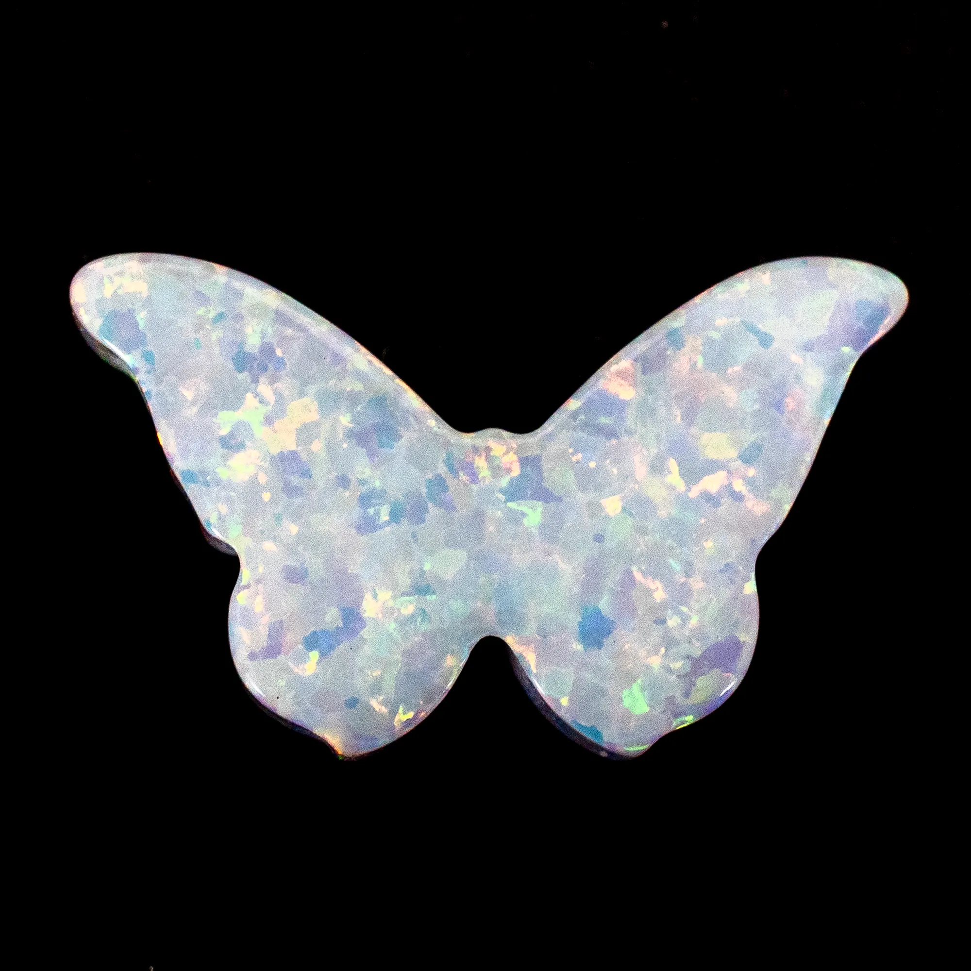 Opal Butterfly Charm