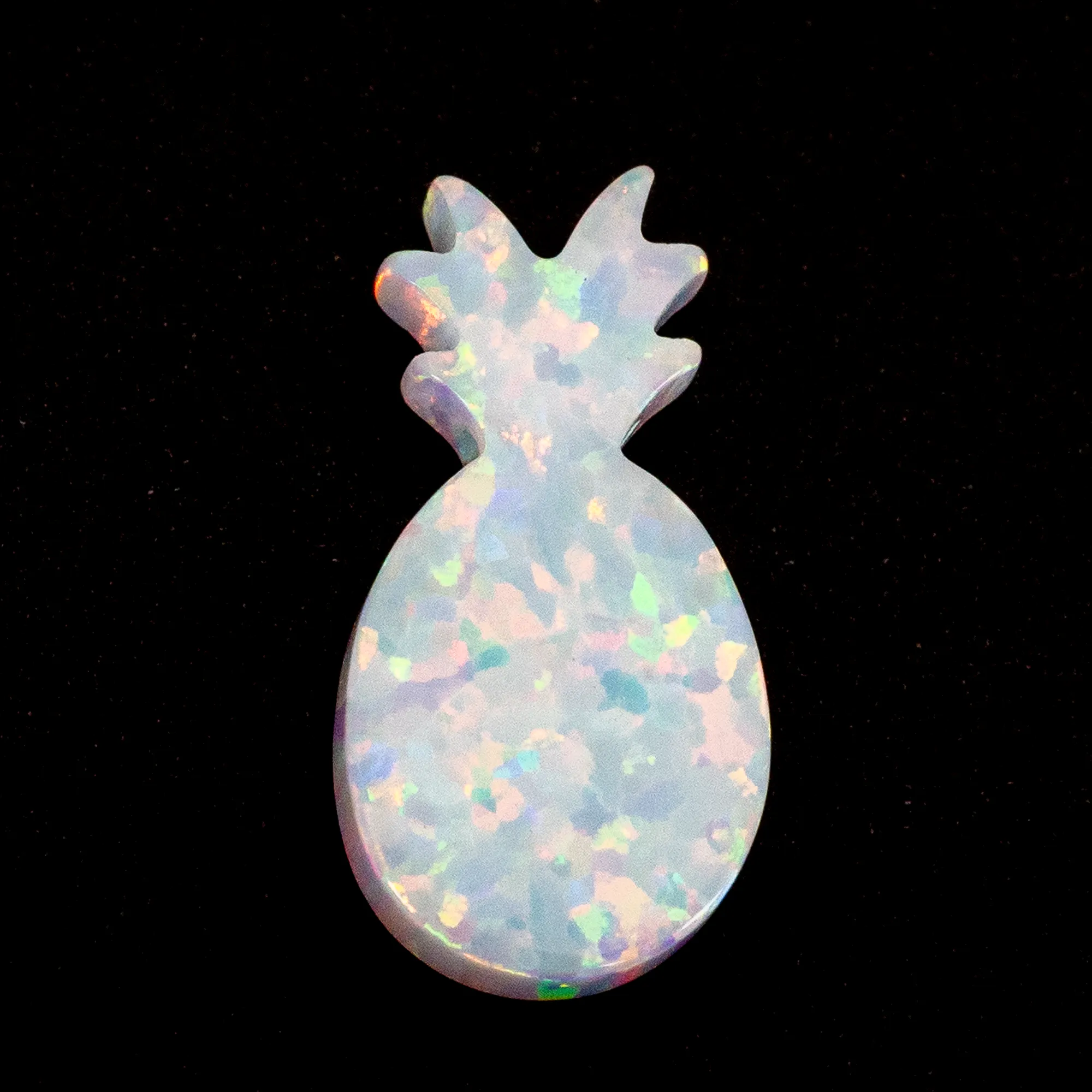 Opal Pineapple Charm