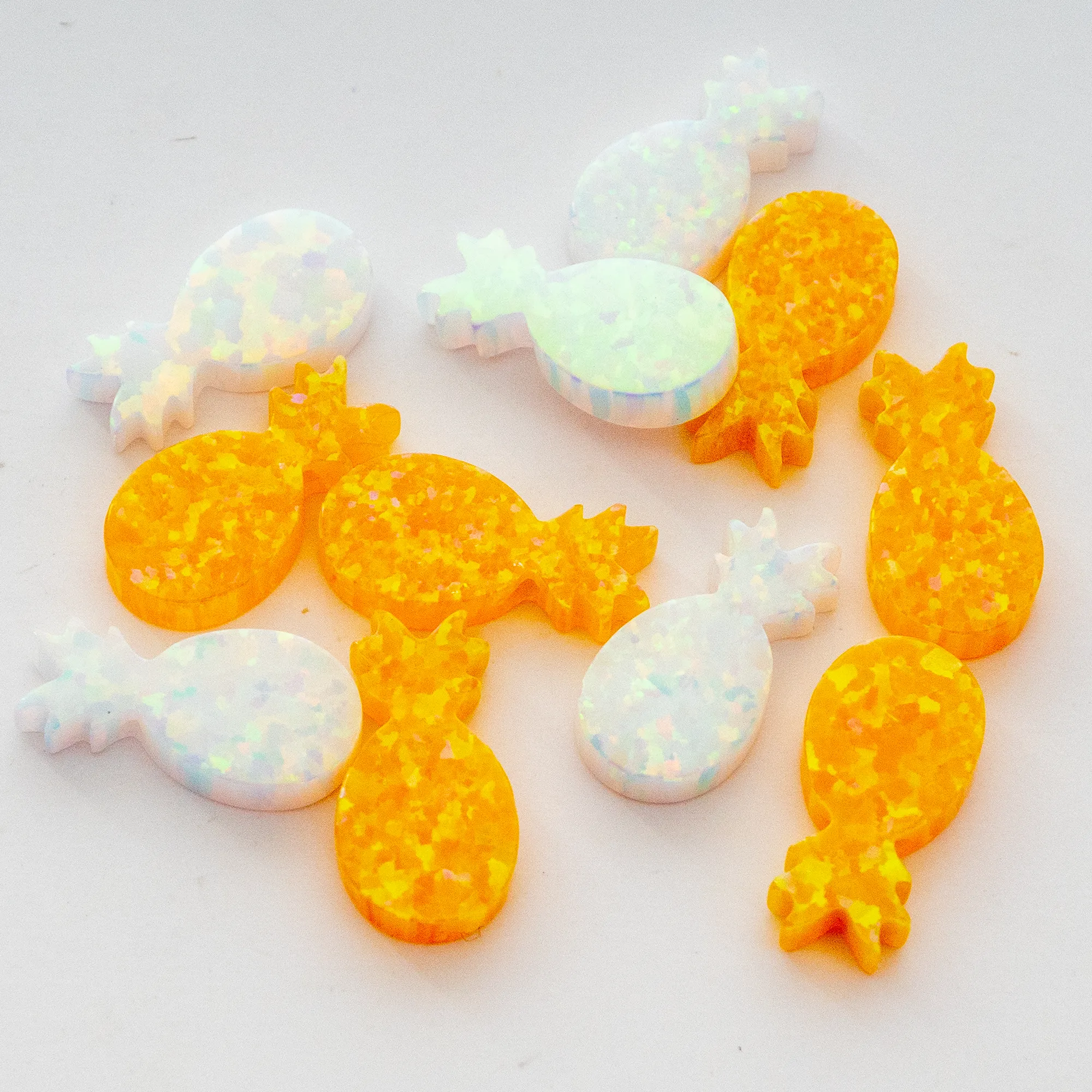 Opal Pineapple Charm