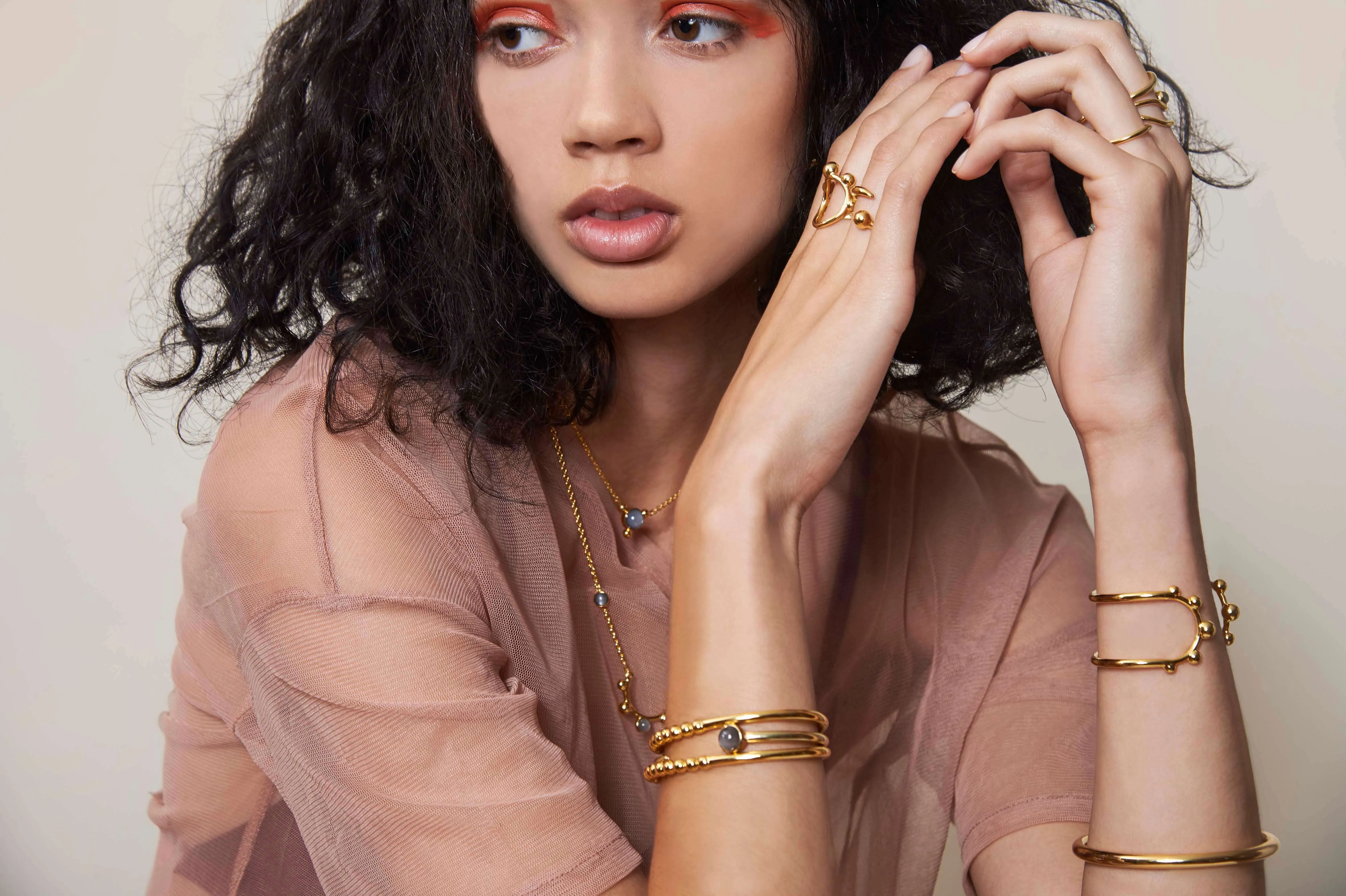 Ophidia Bracelet in Gold