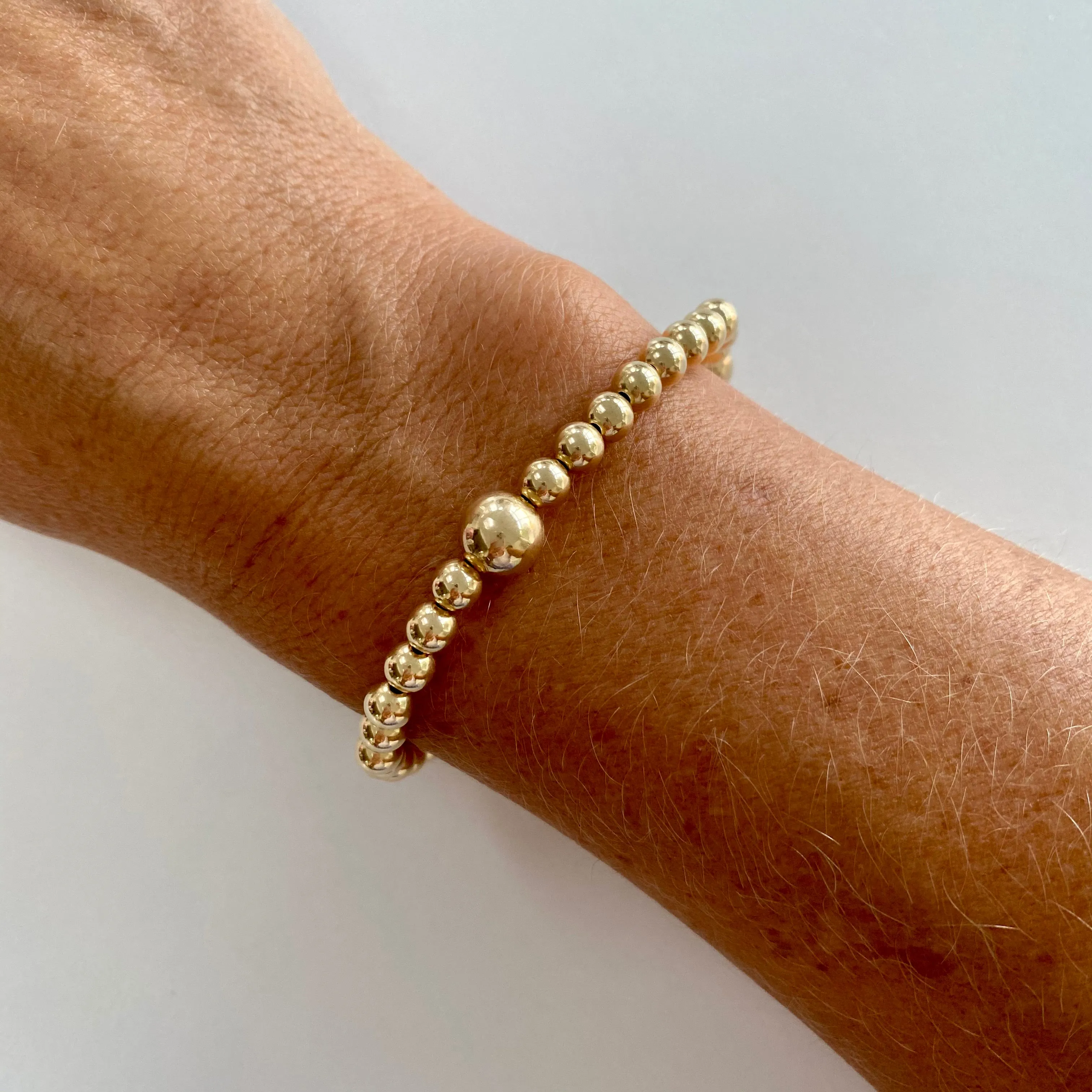 ORB | Gold Shine Bead Bracelet