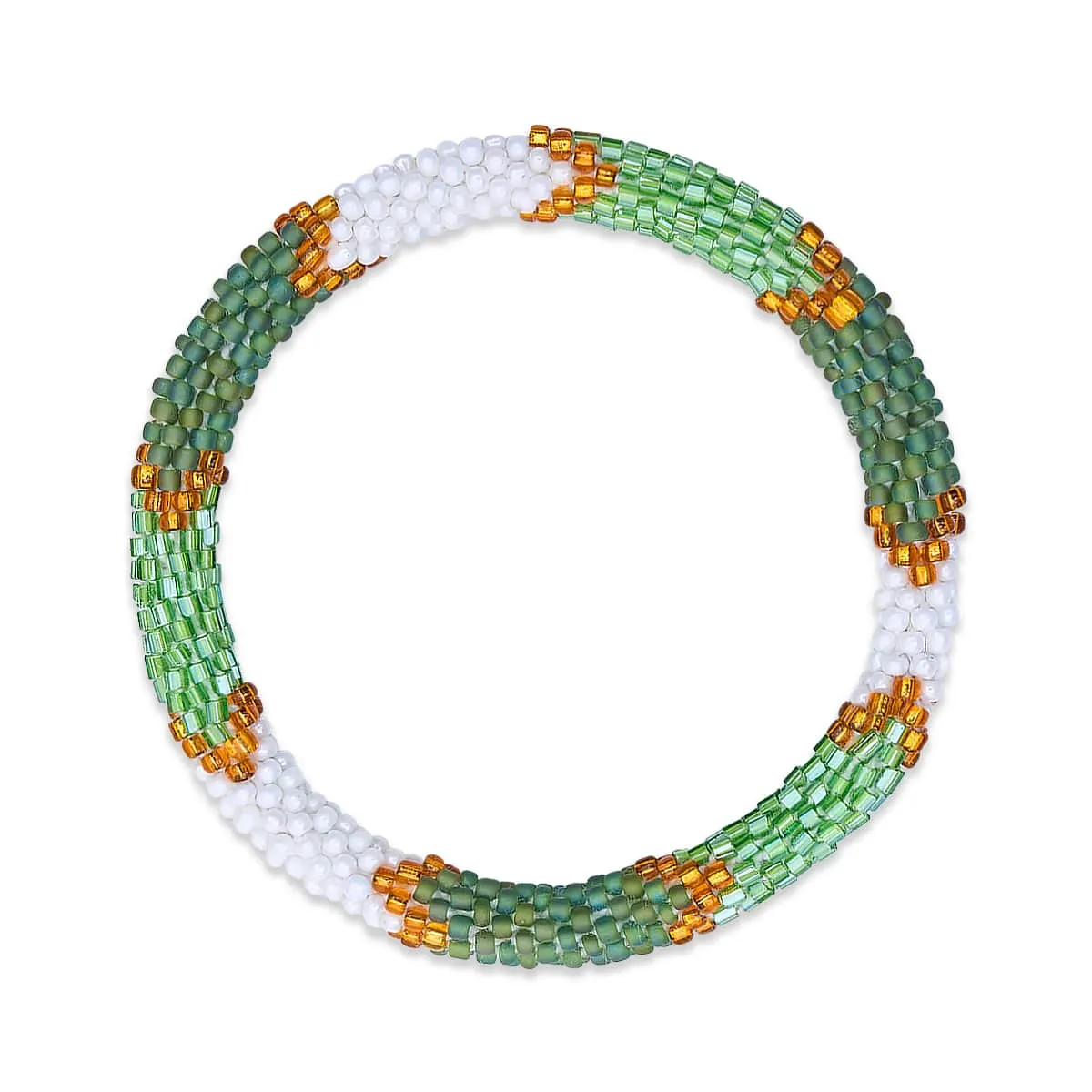 Ouroboros | Himalayan Glass Bead Bracelet