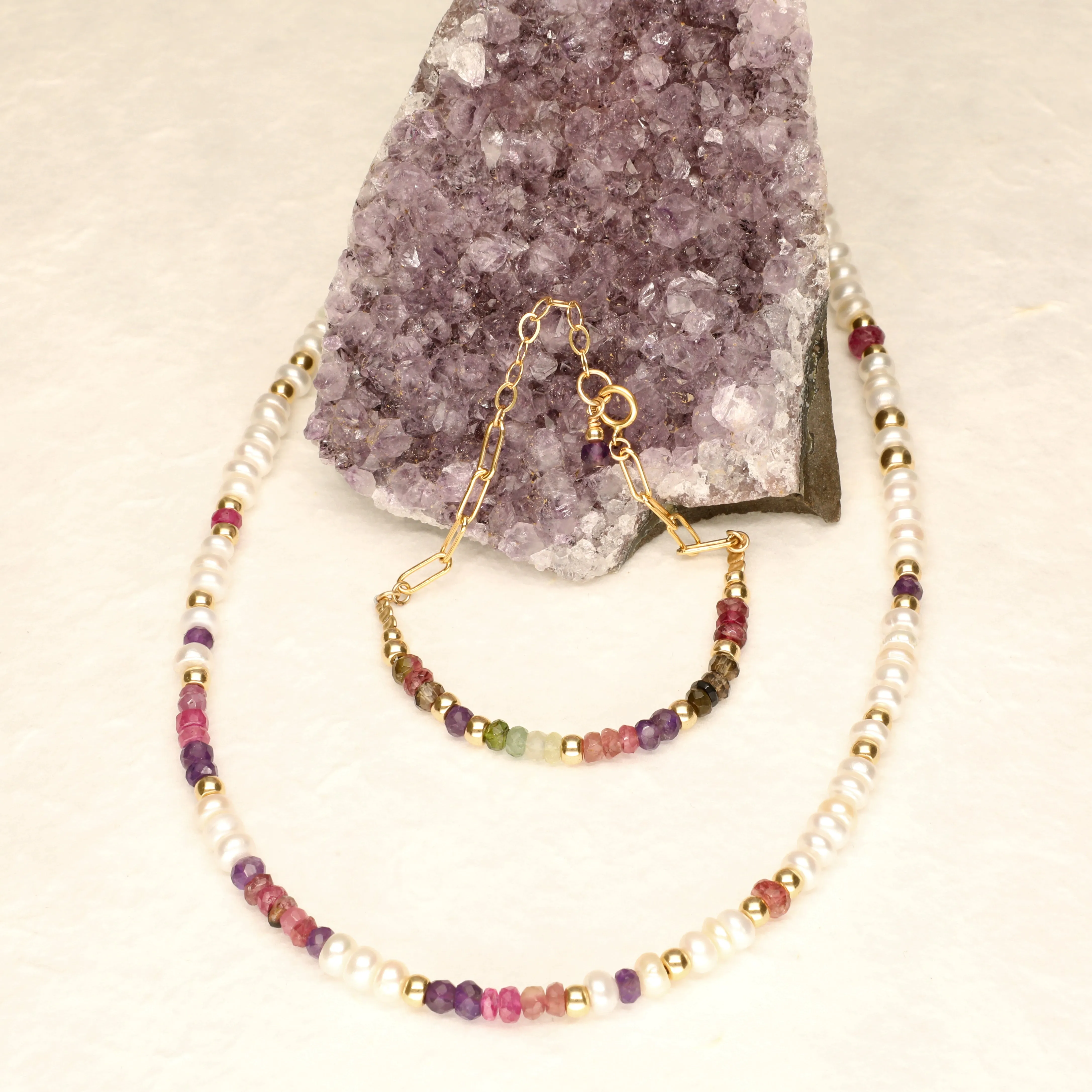 Over The Rainbow Chunky Bracelet