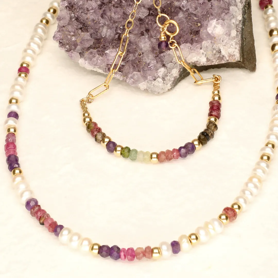 Over The Rainbow Chunky Bracelet